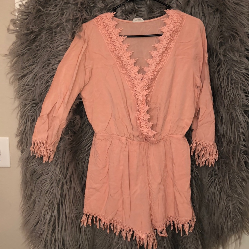Blush Pink Romper